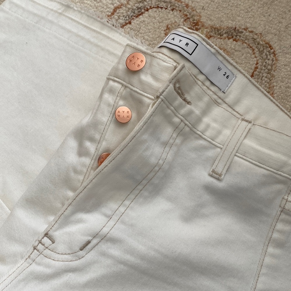 Ayr white jeans